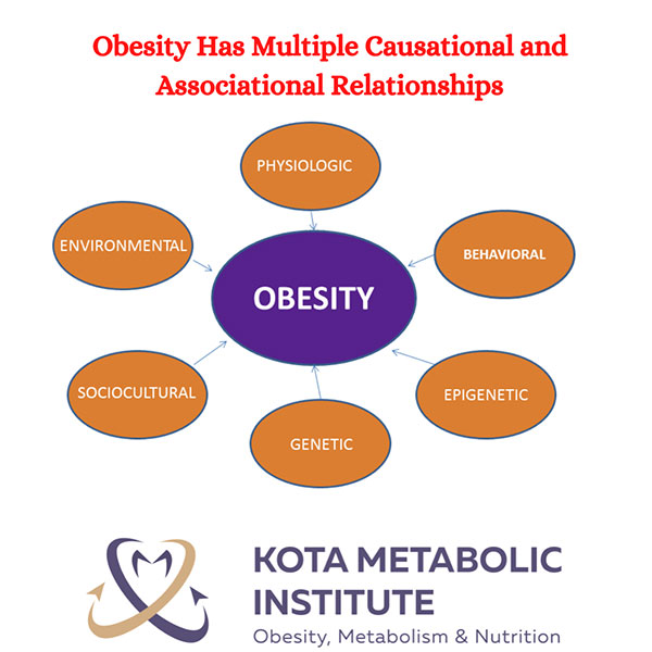 Obesity has Multiple Causational and Associational Relationships