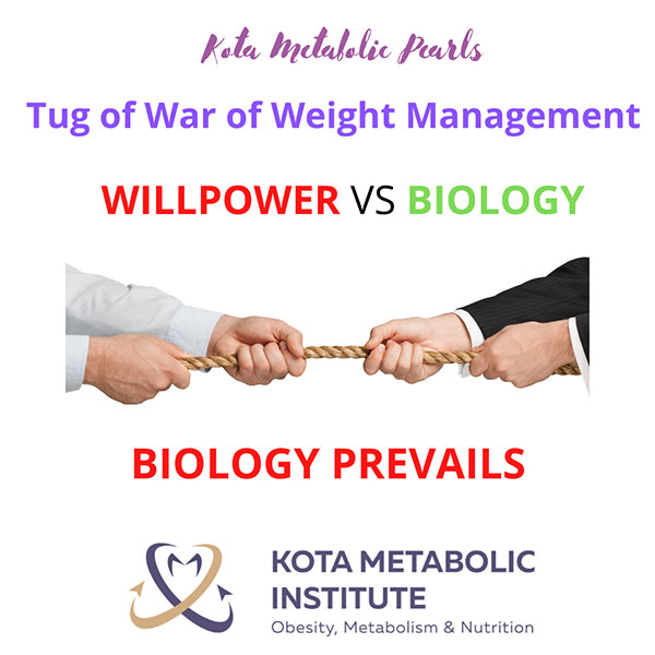 Tug of War of Weight Management